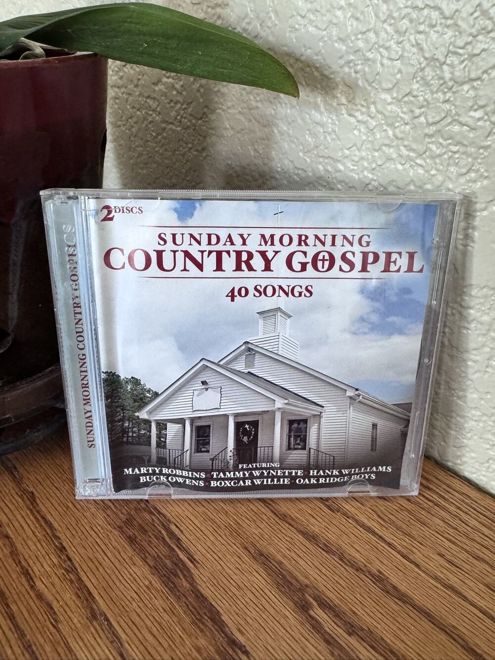 Sunday Morning Country Gospel Music CD 2 Disc Set 40 Songs 2016